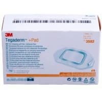 3M #3582, DRESSING TEGADERM TRANSPARENT W/PAD 2X2.75 50/BX 4BX/C Image 3M #3582, DRESSING TEGADERM TRANSPARENT W/PAD 2X2.75 50/BX 4BX/C Image