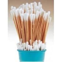 Abco Dealers #76100, Applicator Professional's Choice Swab Cotton Tip Wood 3" 1000/Bx, 10 BX/CA Image Abco Dealers #76100, Applicator Professional's Choice Swab Cotton Tip Wood 3" 1000/Bx, 10 BX/CA Image