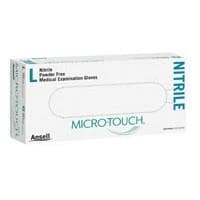 Ansell Perry #6034302, Glove Exam Chemo PF Nitrile LF Med Blu Micro-Touch 200/Bx, 10 BX/CA Image Ansell Perry #6034302, Glove Exam Chemo PF Nitrile LF Med Blu Micro-Touch 200/Bx, 10 BX/CA Image
