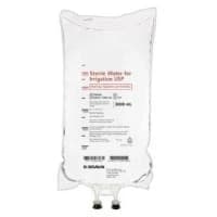 B Braun #R8006, WATER, STERILE, FOR IRRIGATION, USP, 3L BAG, 4/CS Image B Braun #R8006, WATER, STERILE, FOR IRRIGATION, USP, 3L BAG, 4/CS Image