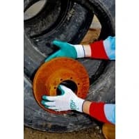 Best Manufacturing #350M-08, GLOVE, ATLAS FIT, GRY LINER, GRN NITRILE, MD, 144 PR/CS Image Best Manufacturing #350M-08, GLOVE, ATLAS FIT, GRY LINER, GRN NITRILE, MD, 144 PR/CS Image