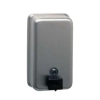 Bobrick #B-2111, Dispenser f/Soap 40-oz Ea Image Bobrick #B-2111, Dispenser f/Soap 40-oz Ea Image