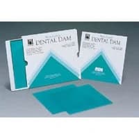 Coltene/Whaledent #H09105, Non-Latex Dental Dam 6x6 Medium Green 15/BX Image Coltene/Whaledent #H09105, Non-Latex Dental Dam 6x6 Medium Green 15/BX Image