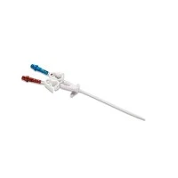 Covidien #8817146007, MAHURKAR 10 Fr Dual Lumen Acute Dialysis Catheter, 15 cm, Curved Extensions, Kit, 5/CRT Image Covidien #8817146007, MAHURKAR 10 Fr Dual Lumen Acute Dialysis Catheter, 15 cm, Curved Extensions, Kit, 5/CRT Image