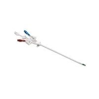 Covidien #8888101001HP, MAHURKAR* 12 Fr High Pressure Triple Lumen Acute Dialysis Catheter, 13 cm, Curved Extensions, IC Tray, 5/CRT Image Covidien #8888101001HP, MAHURKAR* 12 Fr High Pressure Triple Lumen Acute Dialysis Catheter, 13 cm, Curved Extensions, IC Tray, 5/CRT Image