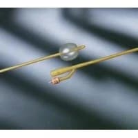 C.R. Bard #0103L22, Foley Catheters, Lubricath, 2-Way, Specialty, Tiemann Model, Medium Olive Coude Tip, Single Drainage Eye , Balloon 30cc, 22FR, 12/CS Image C.R. Bard #0103L22, Foley Catheters, Lubricath, 2-Way, Specialty, Tiemann Model, Medium Olive Coude Tip, Single Drainage Eye , Balloon 30cc, 22FR, 12/CS Image