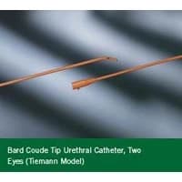 C.R. Bard #120620, Red Rubber Coude Tip Tiemann Urethral Catheter, 20 Fr, 12/CS Image C.R. Bard #120620, Red Rubber Coude Tip Tiemann Urethral Catheter, 20 Fr, 12/CS Image