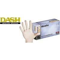Dash Medical Gloves #TPF100XS, Glove Exam PF Latex X-Small Micropro 100/Bx, 10 BX/CA Image Dash Medical Gloves #TPF100XS, Glove Exam PF Latex X-Small Micropro 100/Bx, 10 BX/CA Image