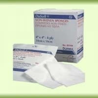 Derma Sciences #84916, GAUZE, SPONGE, TRACH, DUSOFT, 4"X4", 12PLY, 600 EA/CS Image Derma Sciences #84916, GAUZE, SPONGE, TRACH, DUSOFT, 4"X4", 12PLY, 600 EA/CS Image