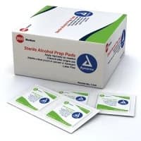 Dynarex #1113, ALCOHOL PREP PAD MEDIUM STERILE 10/200/CA Image Dynarex #1113, ALCOHOL PREP PAD MEDIUM STERILE 10/200/CA Image