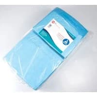 Dynarex #1348, UNDERPAD UNISEX 90 GRAM 30X36" HIGH WHITE/BLUE 100/CA Image Dynarex #1348, UNDERPAD UNISEX 90 GRAM 30X36" HIGH WHITE/BLUE 100/CA Image