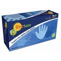 EcoBee #1118, Glove Exam PF Nitrile Large BeeSure 100/Bx, 10 BX/CA Image EcoBee #1118, Glove Exam PF Nitrile Large BeeSure 100/Bx, 10 BX/CA Image