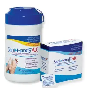 PDI Sani-Hands Antimicrobial Alcohol Gel Hand Wipes Image PDI Sani-Hands Antimicrobial Alcohol Gel Hand Wipes Image