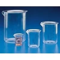 Globe Scientific #601725-1, Beaker 1000mL Polymethylpentene Clear Blue Graduations Ea Image Globe Scientific #601725-1, Beaker 1000mL Polymethylpentene Clear Blue Graduations Ea Image