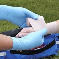 Grainger #3NFC9, Glove Exam PF Nitrile Large NS Blue High Five 50/Bx Image Grainger #3NFC9, Glove Exam PF Nitrile Large NS Blue High Five 50/Bx Image