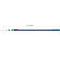 Gynex #TC3040, Curette Lickrish Spiral Ti Rainbow Ea Image Gynex #TC3040, Curette Lickrish Spiral Ti Rainbow Ea Image