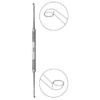 Integra #19-2529, Curette House Dbl End Angled 7" Ea Image Integra #19-2529, Curette House Dbl End Angled 7" Ea Image