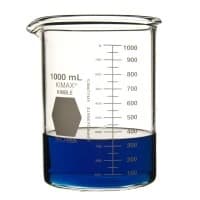 Kimble Chase #CSX140051000, BEAKER, HEAVY, LOW, SCALE, 1000ML, 24/CS Image Kimble Chase #CSX140051000, BEAKER, HEAVY, LOW, SCALE, 1000ML, 24/CS Image