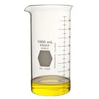 Kimble Chase #CSX140301000, BEAKER, BERZELIUS, TALL, SPOUT, SCALE, 1000ML, 18/CS Image Kimble Chase #CSX140301000, BEAKER, BERZELIUS, TALL, SPOUT, SCALE, 1000ML, 18/CS Image