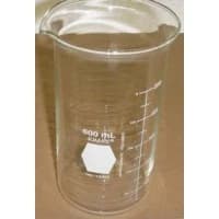 L&R Mfg #40006, Ultrasonic Beaker Glass 600mL Ea, 6 EA/CS Image L&R Mfg #40006, Ultrasonic Beaker Glass 600mL Ea, 6 EA/CS Image