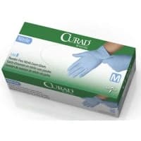 Medline #CUR9315, GLOVE, EXAM, NITRILE, TXT, PF, LF, MD, 150/BX Image Medline #CUR9315, GLOVE, EXAM, NITRILE, TXT, PF, LF, MD, 150/BX Image