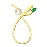 Medline #DYND11214, Silicone-Elastomer Coated Latex Foley Catheter, 14 Fr, 10 mL, Coude Tip, 2-Way, EACH Image Medline #DYND11214, Silicone-Elastomer Coated Latex Foley Catheter, 14 Fr, 10 mL, Coude Tip, 2-Way, EACH Image