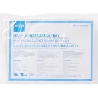 Medline #DYND11519, TRAY, FOLEY, 100% SILICONE, 16FR, 10ML, LF, EACH Image Medline #DYND11519, TRAY, FOLEY, 100% SILICONE, 16FR, 10ML, LF, EACH Image