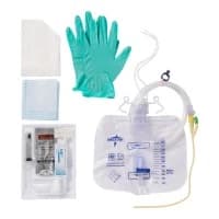 Medline #DYND11855, Silicone-Elastomer Latex 2-Layer Foley Catheter Tray / Drain Bag, 14 Fr, 10 mL, 10/CS Image Medline #DYND11855, Silicone-Elastomer Latex 2-Layer Foley Catheter Tray / Drain Bag, 14 Fr, 10 mL, 10/CS Image