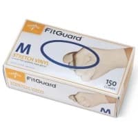 Medline #FG1502, GLOVE, EXAM, STRETCH VINYL, PF, SMOOTH, M, 150/BX Image Medline #FG1502, GLOVE, EXAM, STRETCH VINYL, PF, SMOOTH, M, 150/BX Image