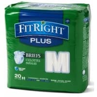 Medline #FITPLUSMD, FitRight Plus Briefs, Medium, 32" - 42" (81 cm - 107 cm), 80 EA/CS Image Medline #FITPLUSMD, FitRight Plus Briefs, Medium, 32" - 42" (81 cm - 107 cm), 80 EA/CS Image