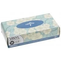 Medline #HOME402, GLOVES, EXAM VINYL, PF, LF, MD, BIRDS, 100 EA/BX, 10 BX/CS Image Medline #HOME402, GLOVES, EXAM VINYL, PF, LF, MD, BIRDS, 100 EA/BX, 10 BX/CS Image