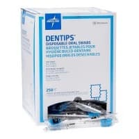 Medline #MDS096202, SWAB, ORAL, DENTIPS, UNTREAT, INDV WRP, BLUE, 250 EA/BX, 500 EA/CS Image Medline #MDS096202, SWAB, ORAL, DENTIPS, UNTREAT, INDV WRP, BLUE, 250 EA/BX, 500 EA/CS Image