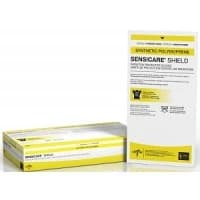 Medline #MSG3985, GLOVE, MEDICAL, SENSICARE SHIELD, LF, PF, 8.5, 20 PR/CS Image Medline #MSG3985, GLOVE, MEDICAL, SENSICARE SHIELD, LF, PF, 8.5, 20 PR/CS Image
