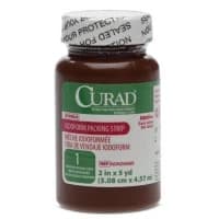 Medline #NON256025, GAUZE, PACKING STRIP, IODOFORM, 2"X5YD, STRL, 12 EA/CS Image Medline #NON256025, GAUZE, PACKING STRIP, IODOFORM, 2"X5YD, STRL, 12 EA/CS Image