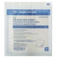 Medline #NON264442, GAUZE, AVANT, NW, DELUXE, 4"X4", 4PLY, STRL, LF, 2/PK Image Medline #NON264442, GAUZE, AVANT, NW, DELUXE, 4"X4", 4PLY, STRL, LF, 2/PK Image