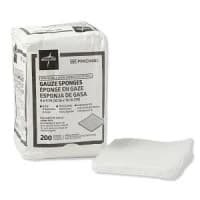Medline #PRM21408C, GAUZE, SPONGE, 4X4, 8PLY, NS, LF, 200/PK, 200 EA/BG, 20 BG/CS Image Medline #PRM21408C, GAUZE, SPONGE, 4X4, 8PLY, NS, LF, 200/PK, 200 EA/BG, 20 BG/CS Image