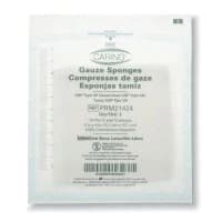 Medline #PRM21424, GAUZE, SPONGE, USP, 4"X4", 12PLY, STRL, 2/PK, 1200 EA/CS, 600 PK/CS, 24 BX/CS Image Medline #PRM21424, GAUZE, SPONGE, USP, 4"X4", 12PLY, STRL, 2/PK, 1200 EA/CS, 600 PK/CS, 24 BX/CS Image