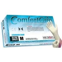 Microflex #CFG-900-XS, Glove Exam PF Latex X-Small Natural Color ComfortGrip 100/Bx, 10 BX/CA Image Microflex #CFG-900-XS, Glove Exam PF Latex X-Small Natural Color ComfortGrip 100/Bx, 10 BX/CA Image