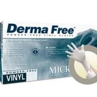 Microflex #DF-850-L, Derma Free PF Vinyl Glove Large 1000/CS Image Microflex #DF-850-L, Derma Free PF Vinyl Glove Large 1000/CS Image