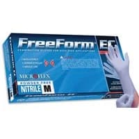 Microflex #FFE-775-M, FreeForm EC Gloves PF Medium 50/BX Image Microflex #FFE-775-M, FreeForm EC Gloves PF Medium 50/BX Image