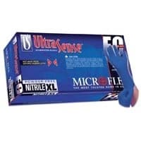 Microflex #USE-880-M, Glove Exam PF Nitrile LF Medium Blue UltraSense EC 100/Bx, 10 BX/CA Image Microflex #USE-880-M, Glove Exam PF Nitrile LF Medium Blue UltraSense EC 100/Bx, 10 BX/CA Image