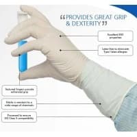 Nitritex Canada #NAN5-M, GLOVE, BIOCLEAN NANO 5, NITRILE, WHT, 12", MD, 1000/CS Image Nitritex Canada #NAN5-M, GLOVE, BIOCLEAN NANO 5, NITRILE, WHT, 12", MD, 1000/CS Image