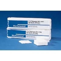 Richmond Dental #300631, Sponge Gauze NS 100% Cotton 2x2" Bdgr Non-Woven/ Lint Free 200/Pk, 25 PK/CA Image Richmond Dental #300631, Sponge Gauze NS 100% Cotton 2x2" Bdgr Non-Woven/ Lint Free 200/Pk, 25 PK/CA Image