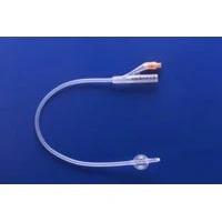 Rusch #170605240, 100% Silicone Indwelling Catheter, 2-way, 5 mL, 24 Fr, 16", 10/CS Image Rusch #170605240, 100% Silicone Indwelling Catheter, 2-way, 5 mL, 24 Fr, 16", 10/CS Image