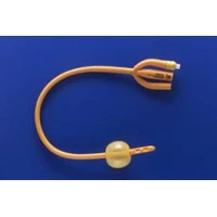 Rusch #183405220, RUSCH Gold 3 Way Foley Catheter, 3-way, 5-15 mL, 22 Fr, 16", 10/CS Image Rusch #183405220, RUSCH Gold 3 Way Foley Catheter, 3-way, 5-15 mL, 22 Fr, 16", 10/CS Image