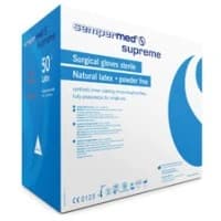 Sempermed #SPFP550, GLOVE SURG ST LATEX 5.5 50/BX 6BX/CA Image Sempermed #SPFP550, GLOVE SURG ST LATEX 5.5 50/BX 6BX/CA Image