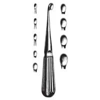 Sklar #40-7100, Curette Bruns Bone Oval Sz 00 Ea Image Sklar #40-7100, Curette Bruns Bone Oval Sz 00 Ea Image