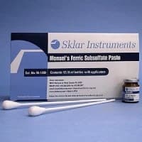 Sklar #96-1200, MONSELS 12 EA 8ML BOTT&SWAB, 12/BX Image Sklar #96-1200, MONSELS 12 EA 8ML BOTT&SWAB, 12/BX Image