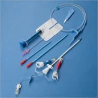 Teleflex #AK-14553, Three-Lumen Central Venous Catheter (CVC) for Femoral Vein Insertion, 5.5 Fr X 30cm, 5/CS Image Teleflex #AK-14553, Three-Lumen Central Venous Catheter (CVC) for Femoral Vein Insertion, 5.5 Fr X 30cm, 5/CS Image