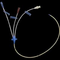 Teleflex #HO-14703, HANDS-OFF Three-Lumen Central Venous Catheter for use only with Arrow One-Piece PSI System, 7 FR X 30 CM, 5/CS Image Teleflex #HO-14703, HANDS-OFF Three-Lumen Central Venous Catheter for use only with Arrow One-Piece PSI System, 7 FR X 30 CM, 5/CS Image